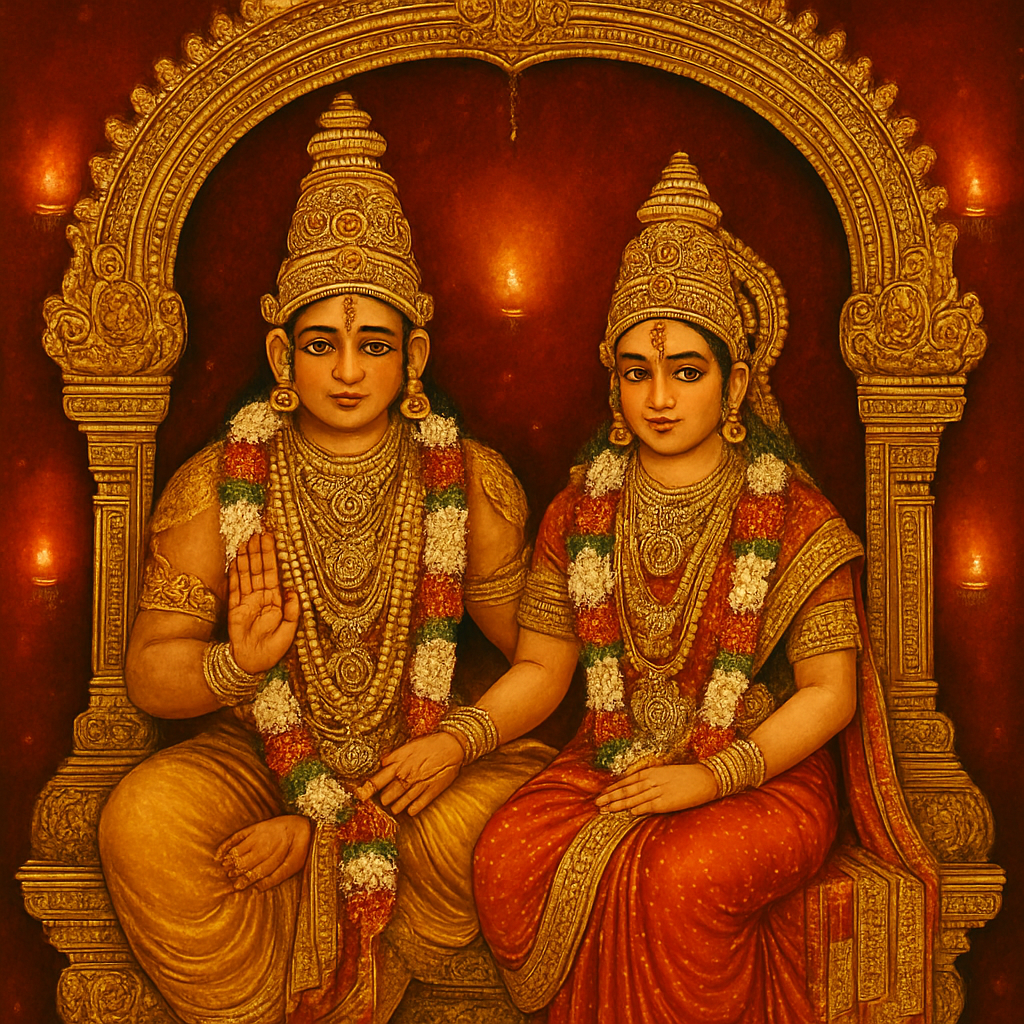 The divine marriage of Venkateswara and Padmavati