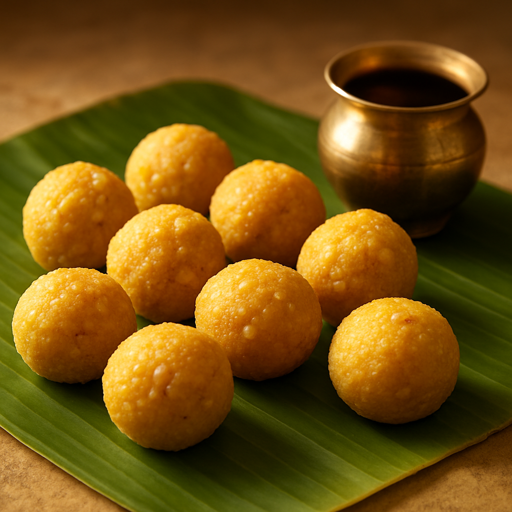 Tirupati laddus offered as prasadam